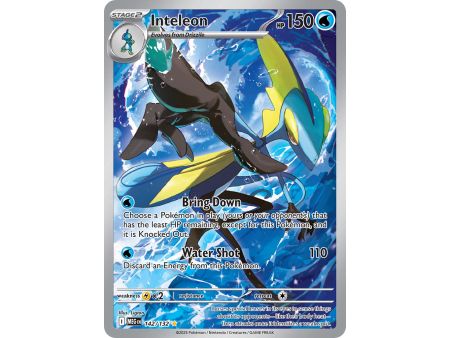 Inteleon (Illustration Rare) – ME01 Mega Evolution | Carta POKEMON en México