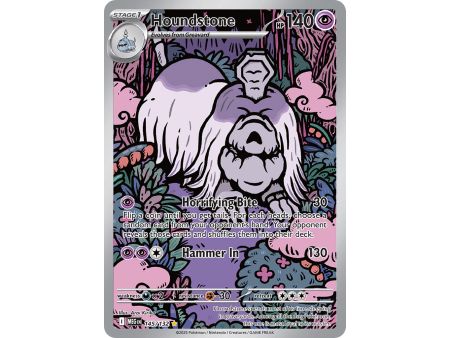 Houndstone (Illustration Rare) – ME01 Mega Evolution | Carta POKEMON en México
