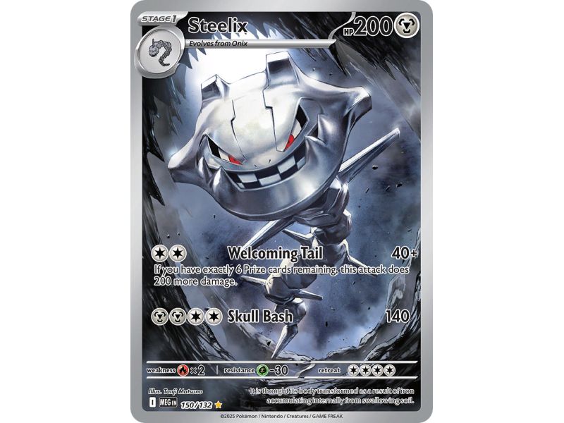 Steelix (Illustration Rare) – ME01 Mega Evolution | Carta POKEMON en México