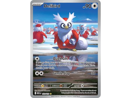 Delibird (Illustration Rare) – ME01 Mega Evolution | Carta POKEMON en México