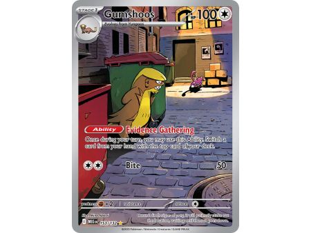 Gumshoos (Illustration Rare) – ME01 Mega Evolution | Carta POKEMON en México