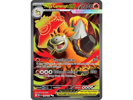 Mega Camerupt ex (Ultra Rare) – ME01 Mega Evolution | Carta POKEMON en México