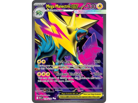 Mega Manectric ex (Ultra Rare) – ME01 Mega Evolution | Carta POKEMON en México