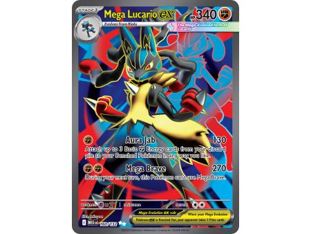 Mega Lucario ex (Ultra Rare) – ME01 Mega Evolution | Carta POKEMON en México