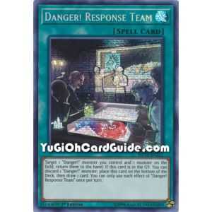 Danger! Response Team (Prismatic Secret Rare) – 2019 Gold Sarcophagus Mega Pack | Carta YUGIOH en México