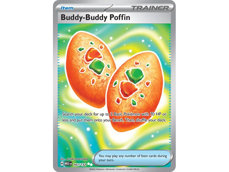 Buddy-Buddy Poffin (Ultra Rare) – ME01 Mega Evolution | Carta POKEMON en México