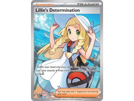 Lillie's Determination (Ultra Rare) – ME01 Mega Evolution | Carta POKEMON en México
