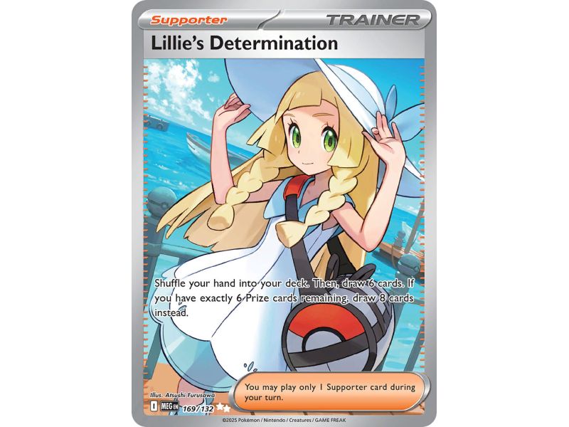 Lillie's Determination (Ultra Rare) – ME01 Mega Evolution | Carta POKEMON en México