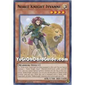 Noble Knight Iyvanne (Rare) – 2019 Gold Sarcophagus Mega Pack | Carta YUGIOH en México