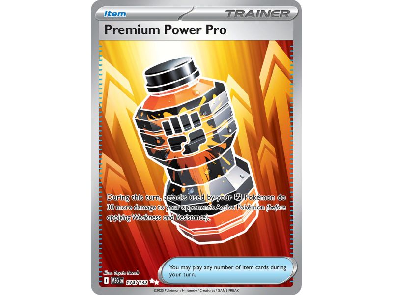 Premium Power Pro (Ultra Rare) – ME01 Mega Evolution | Carta POKEMON en México
