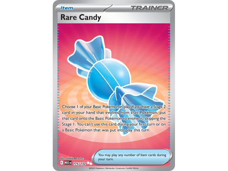 Rare Candy (Ultra Rare) – ME01 Mega Evolution | Carta POKEMON en México
