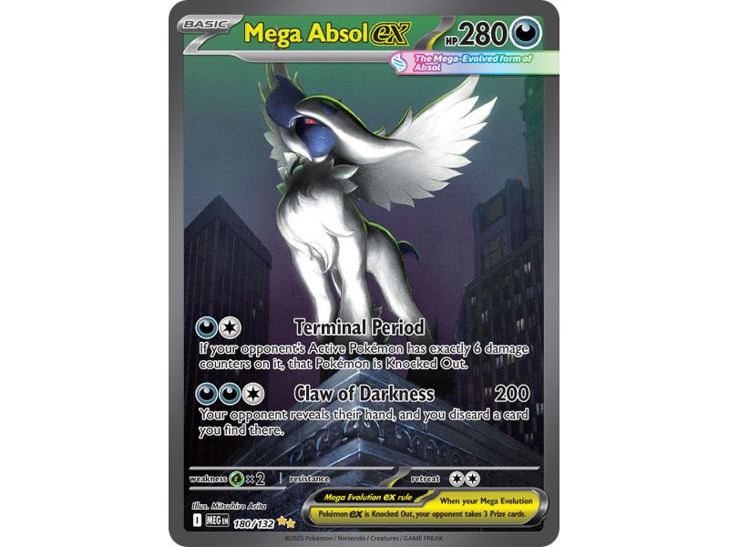 Mega Absol ex (Special Illustration Rare) – ME01 Mega Evolution | Carta POKEMON en México