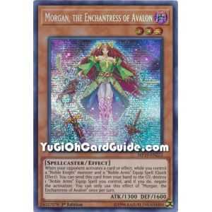 Morgan, the Enchantress of Avalon (Prismatic Secret Rare) – 2019 Gold Sarcophagus Mega Pack | Carta YUGIOH en México