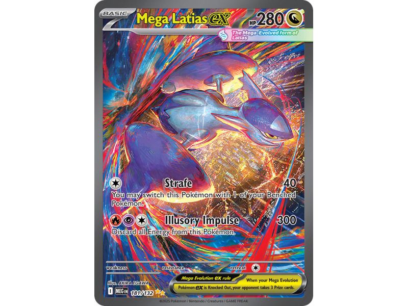 Mega Latias ex (Special Illustration Rare) – ME01 Mega Evolution | Carta POKEMON en México