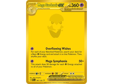 Mega Gardevoir ex (Mega Hyper Rare) – ME01 Mega Evolution | Carta POKEMON en México
