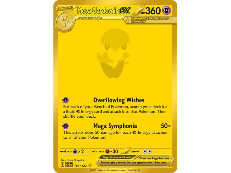 Mega Gardevoir ex (Mega Hyper Rare) – ME01 Mega Evolution | Carta POKEMON en México