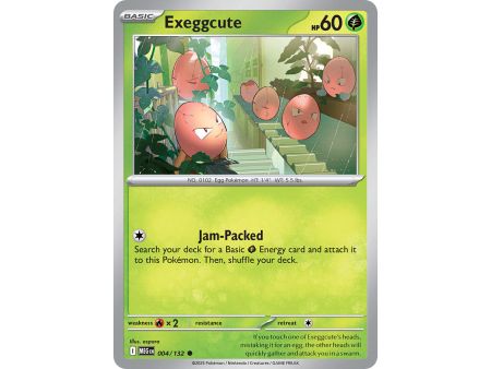 Exeggcute (Common/Reverse Holofoil) – ME01 Mega Evolution | Carta POKEMON en México