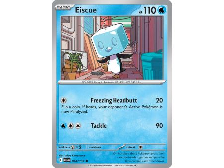 Eiscue (Common/Reverse Holofoil) – ME01 Mega Evolution | Carta POKEMON en México