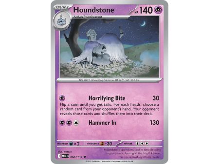 Houdstone (Uncommon/Reverse Holofoil) – ME01 Mega Evolution | Carta POKEMON en México