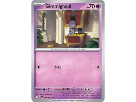 Gimmighoul (Common/Reverse Holofoil) – ME01 Mega Evolution | Carta POKEMON en México