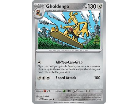 Gholdengo (Uncommon/Reverse Holofoil) – ME01 Mega Evolution | Carta POKEMON en México