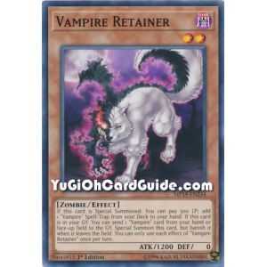 Vampire Retainer (Common) – 2019 Gold Sarcophagus Mega Pack | Carta YUGIOH en México