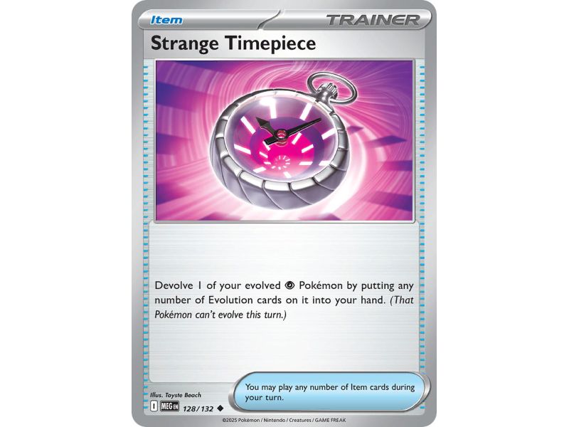 Strange Timepiece (Uncommon/Reverse Holofoil) – ME01 Mega Evolution | Carta POKEMON en México