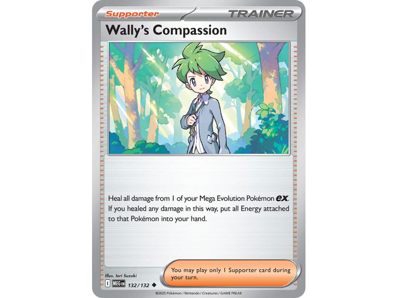 Waly's Compassion (Uncommon/Reverse Holofoil) – ME01 Mega Evolution | Carta POKEMON en México