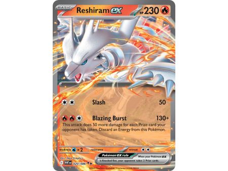 Reshiram ex (Double Rare) – SV10.5 White Flare | Carta POKEMON en México