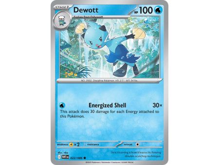 Dewott (Common) – SV10.5 White Flare | Carta POKEMON en México