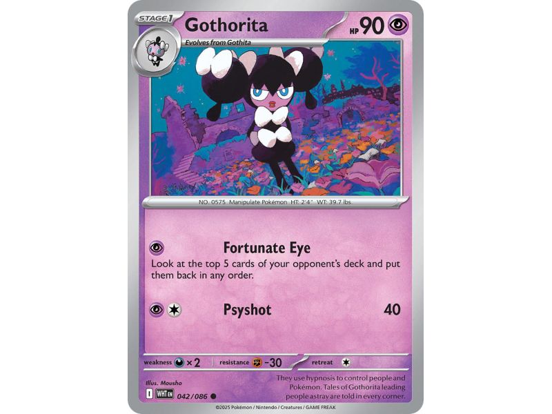 Gothorita (Common) – SV10.5 White Flare | Carta POKEMON en México