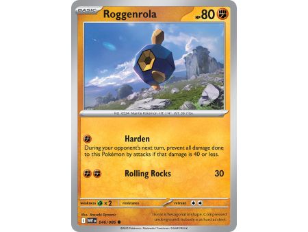 Roggenrola (Common) – SV10.5 White Flare | Carta POKEMON en México
