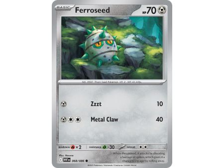 Ferroseed (Common) – SV10.5 White Flare | Carta POKEMON en México