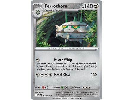 Ferrothorn (Uncommon) – SV10.5 White Flare | Carta POKEMON en México