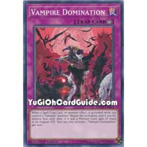 Vampire Domination (Common) – 2019 Gold Sarcophagus Mega Pack | Carta YUGIOH en México