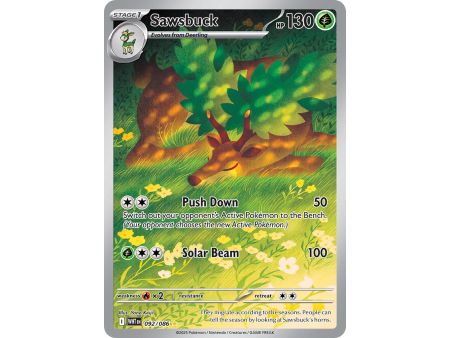 Sawsbuck (Illustration Rare) – SV10.5 White Flare | Carta POKEMON en México