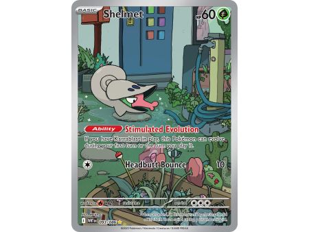 Shelmet (Illustration Rare) – SV10.5 White Flare | Carta POKEMON en México