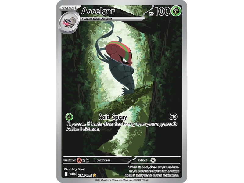 Accelgor (Illustration Rare) – SV10.5 White Flare | Carta POKEMON en México