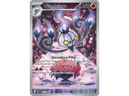 Chandelure (Illustration Rare) – SV10.5 White Flare | Carta POKEMON en México