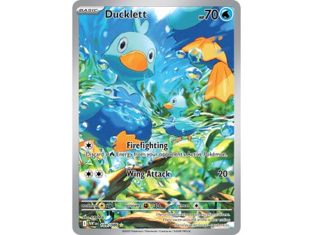 Ducklett (Illustration Rare) – SV10.5 White Flare | Carta POKEMON en México