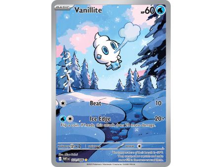 Vanillite (Illustration Rare) – SV10.5 White Flare | Carta POKEMON en México