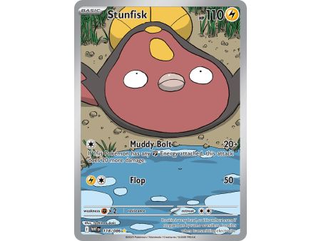 Stunfisk (Illustration Rare) – SV10.5 White Flare | Carta POKEMON en México