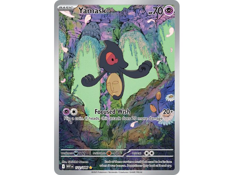 Yamask (Illustration Rare) – SV10.5 White Flare | Carta POKEMON en México
