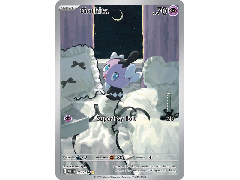 Gothita (Illustration Rare) – SV10.5 White Flare | Carta POKEMON en México