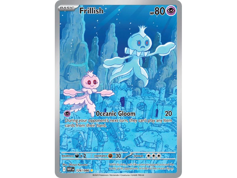 Frillish (Illustration Rare) – SV10.5 White Flare | Carta POKEMON en México
