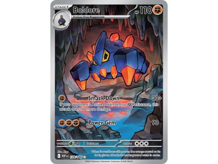 Boldore (Illustration Rare) – SV10.5 White Flare | Carta POKEMON en México