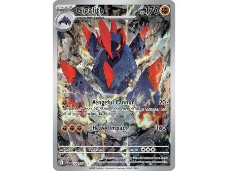 Gigalith (Illustration Rare) – SV10.5 White Flare | Carta POKEMON en México