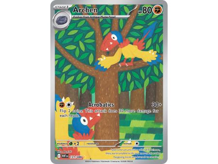 Archen (Illustration Rare) – SV10.5 White Flare | Carta POKEMON en México