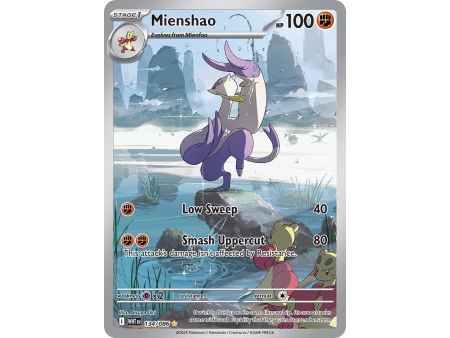Mienshao (Illustration Rare) – SV10.5 White Flare | Carta POKEMON en México