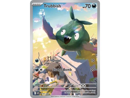 Trubbish (Illustration Rare) – SV10.5 White Flare | Carta POKEMON en México
